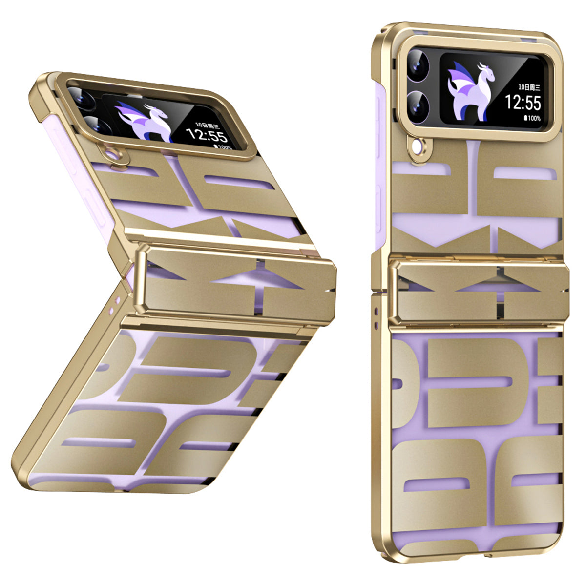 For Samsung Galaxy Z Flip3 5G Hinde Protection Hard PC Cover Anti-scratch Electroplating Phone Case For Samsung Galaxy Z Flip3 5G Hinde Protection Hard PC Cover Anti-scratch Electroplating Phone Case